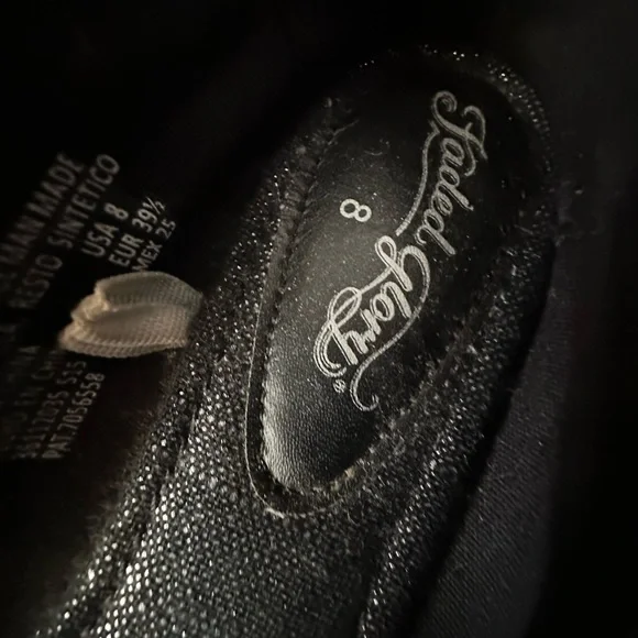 Faded Glory Sparkling Black Loafers - Picture 5 of 6